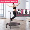 Mini Trampoline with Adjustable Handle Fitness Rebounder