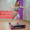 EveryMile Workout Aerobic Stepper, 4” 6” 8” Levels Height-Adjustable