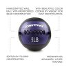 RitFit Soft Medicine Ball / Wall Ball for Strength and Conditioning Workouts