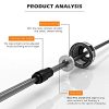 Skipping Rope Adjustable Jumping Rope Memory Foam Handles