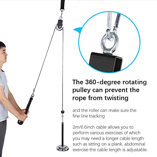 Lift Pulley Kit 360‑Degree Rotating for Arms
