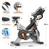 pooboo Exercise Bike Stationary 330 Lbs Indoor Cycling Bike