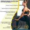 Premium Pilates Ring & Non-Slip Resistance/Booty Bands Set