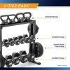 Marcy Combo Weights Storage Rack for Dumbbells