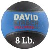 WellnessCo Medicine Ball, 8 lb, Weighted, Non-Slip Grip