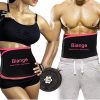 Biange Waist Trimmer for Women Men Sweat Band Waist Trainer