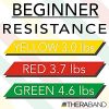 TheraBand - 20403 Resistance Band Set, Professional Latex Elastic Bands
