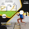 Pro Sports Speed Agility Training Set Jump Rope, Resistance Bands