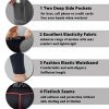 SILKWORLD Men's Compression Pants Pockets