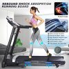 ANCHEER Folding Treadmill, 3.25HP Electric Motorized Treadmills