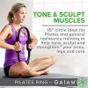 Gaiam Pilates Ring 15" Fitness Circle - Lightweight & Durable Foam