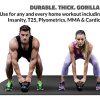 Premium Extra Large Exercise Mat - 7' x 5' x 1/4" Ultra Durable