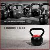 Yes4All 10-40lb Adjustable Kettlebell Weights/Kettlebell Weights Set