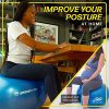 URBNFit Exercise Ball (65 cm) for Stability & Yoga
