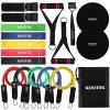 Resistance Bands Set Workout Bands with Door Anchor and Handles