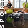 KARIKUN Exercise Ball, 65cm Yoga Ball, Medicine Ball Chair for Fitness