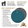 Premium Large Yoga Mat - 7' x 5' x 8mm Extra Thick