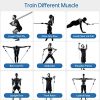 HPYGN Resistance Bands Set, Exercise Bands with Handles