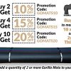 Premium Large Yoga Mat - 7' x 5' x 8mm Extra Thick