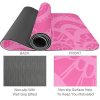 Lenergy Pilates Mat Classic Mandala Yoga Mat Eco Friendly Exercise