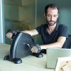 Mini Exercise Bike, AGM Digital Under Desk Bike Foot Cycle Arm