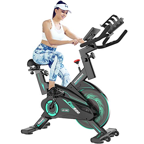 L NOW Exercise Bike Indoor Cycling Bike Belt Drive