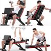 Adjustable Workout Bench With Adjustable Back Pillow