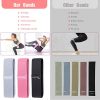 FRETREE Resistance Bands for Legs and Butt - Non Slip Elastic Exercise Bands