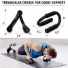 HARISON Push Up Bars - Strong Steel Non-Slip Push up Stands