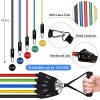 19pcs Resistance Bands Set Workout Bands