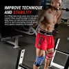DMoose Fitness Compression Knee Wraps for Weightlifting