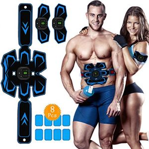 ABS Stimulator Muscle Toner,Rechargeable Ab Machine