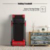 Goplus 2.25HP Electric Folding Treadmill, Installation-Free Design