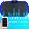 FITQUIET Vibration Plate Exercise Machine with Loop Resistance Bands