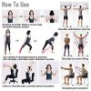 Benificer Resistance Band Set, 3 Pack Latex Elastic Bands