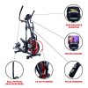 Sunny Health & Fitness Magnetic Elliptical Trainer Machine w/ Tablet Holder