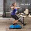 VIVOHOME 58cm Anti Slip Half Balance Ball Trainer Yoga Exercise Ball