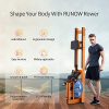 RUNOW Water Rowing Machine,Natural Wood Rowing Machine for Home Use