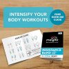 Strength and Muscle Toning Resistance Bands, Exercise Bands