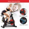 Home Gym Experience: Exercise Bike with Silent Belt Drive and Digital Monitor 🚴‍♀️💪