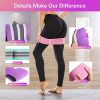ihuan Resistance Bands for Legs and Butt, 3 Levels Exercise Band
