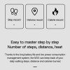VISCO Fitness Tracker Non Bluetooth 2020 Ver Fitness Watch