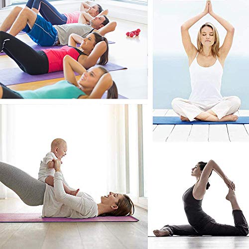 Sodeno Upgraded Yoga Mat, 6mm Thick TPE Exercise Mat
