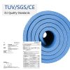 YUREN Large Yoga Mat 1/2 Inch Thick Pilates Stretching Home