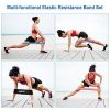 Resistance Loop Exercise Bands with Instruction Guide and Carry Bag