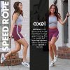 AXEL Jump Rope Black Colored with Adjustable PVC Coated Steel