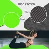 FBSPORT Yoga Mat- Eco Friendly Non Slip 1/4 inch Fitness Exercise Mat