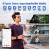AIKELA Smart Watch Fitness Tracker for Android Phones and Compatible iPhone