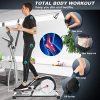 FUNMILY Elliptical Machine, Portable Magnetic Ellptical Exercise Machine