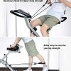BARWING Foldable Exercise Stationary Bike, 3-IN-1 Magnetic Upright